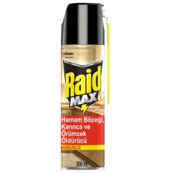 Raid Max Hamam Böceği ve Örümcek Öldürücü 300 Ml - Raid