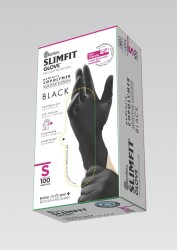 Reflex Slimfit Pudrasiz Siyah Eldiven S Beden 100′lü - Reflex