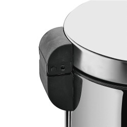 Rulopak Pedallı Paslanmaz Çöp Kovası 30 Litre - 2