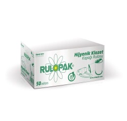 Rulopak Sensörlü Hijyenik Klozet Kapağı Rulosu 50'li - Rulopak