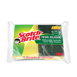 Scotch Brite Yeşil Klasik 2li - Scotch-Brite