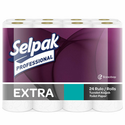 Selpak Pro.Extra Tuvalet Kağıdı 24lü 3 Paket - Selpak