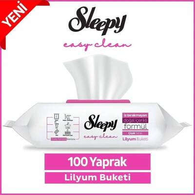 Sleepy Yüzey Temizlik Havlusu Lilyum Buketi 100'lü - 2
