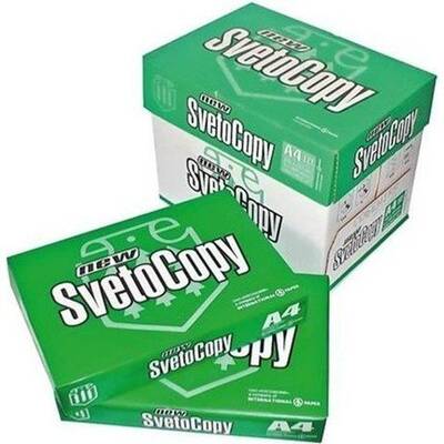 Svetocopy A4 Fotokopi Kağıdı 80 gr 1 Koli - 5 Paket - 2.500 Sayfa - 1