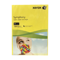 Xerox Symphony Renkli Fotokopi Kağıdı A4 80 gr 500'lü Paket Sarı - 