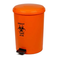 Tıbbi Atık Kovası Pedallı 40 Lt - Ceyhanlar