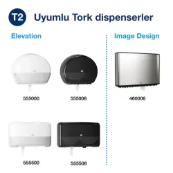 Tork 120280 Advanced Mini Jumbo Tuvalet Kağıdı 170 Mt 12`li Rulo - 4