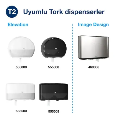 Tork 120280 Advanced Mini Jumbo Tuvalet Kağıdı 170 Mt 12`li Rulo - 4