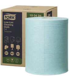 Tork Düşük Nonwoven Temizlik Bezi Turkuaz - Tork