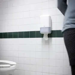 Tork 556000 C Katlamalı Tuvalet Kağıdı Dispenseri Beyaz - 5