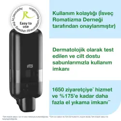 Tork Sıvı&Köpük Sabun ve Dezenfektan Dispenseri Siyah - 5