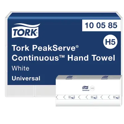 Tork 100585 Peakserve® Continuous™ Kağıt Havlu 410 Yapraklı 12 Paket - 1