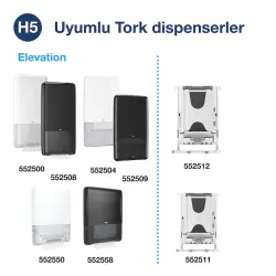 Tork 100585 Peakserve® Continuous™ Kağıt Havlu 410 Yapraklı 12 Paket - 5