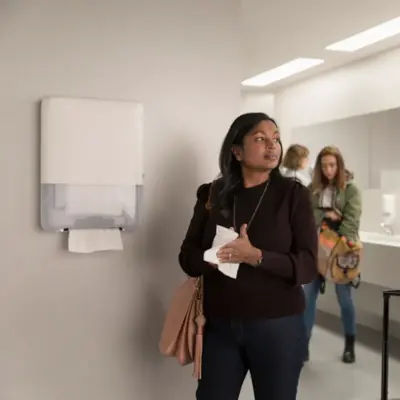 Tork 552550 PeakServe® Mini Continuous™ Kağıt Havlu Dispenseri Beyaz - 5