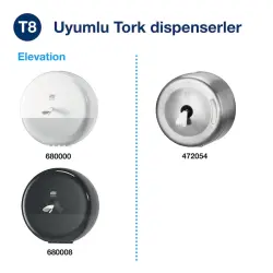 Tork 472242 Smartone İçten Çekmeli Tuvalet Kağıdı 207 Mt 6'lı Rulo - 5