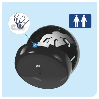 Tork 681008 Tork Smartone® Mini Tuvalet Kağıdı Dispenseri Siyah - 5