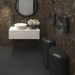 Tork 552108 Xpress Mini Z Katlı Kağıt Havlu Dispenseri Siyah - 5