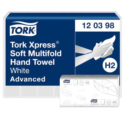 Tork 120398 Xpress Z Katlı Kağıt Havlu Advanced 180 Yapraklı 21 Paket - 1