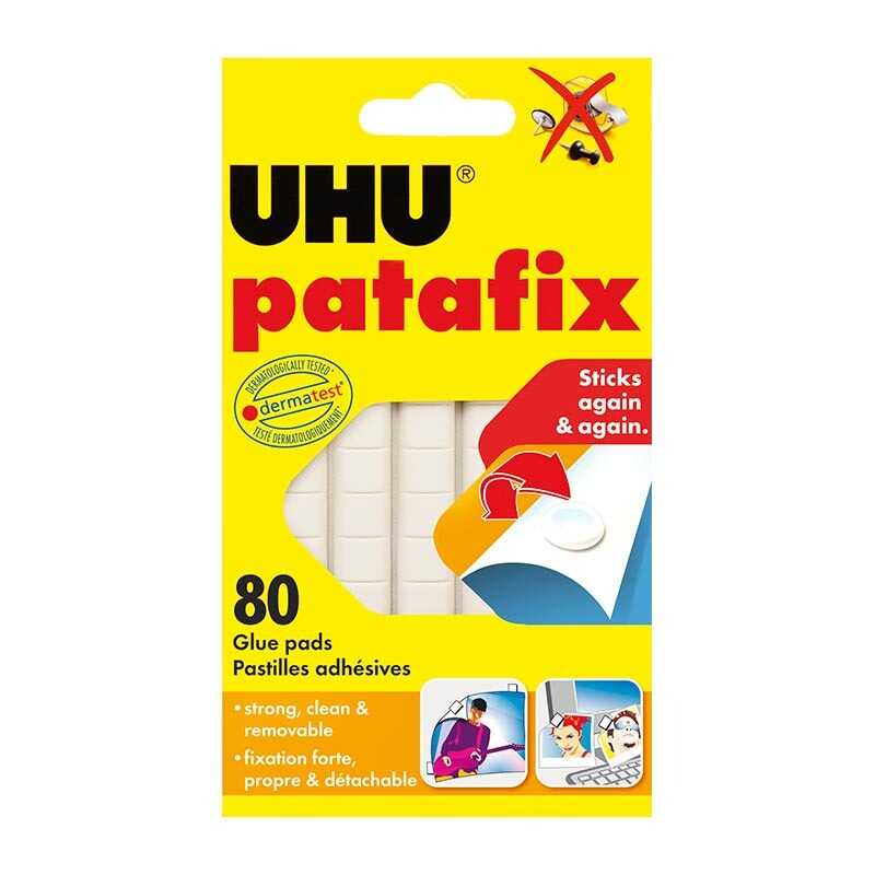 Uhu Hamur Yapıştırıcı Tac Patafix Beyaz 41710