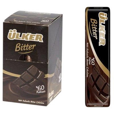 Ülker Baton Çikolata Bitter 30 gr 12`li - 1