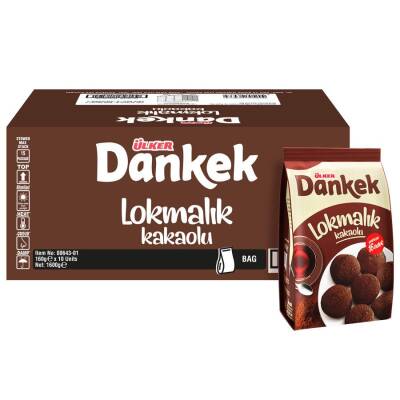 Ülker Dankek Lokmalık Kakaolu 160g 10'lu - 1
