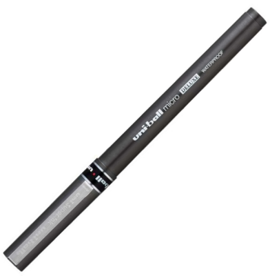 Uni-Ball Roller Kalem Deluxe UB-155 0.5 Kırmızı - 1
