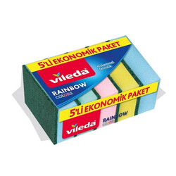 Vileda Rainbow Sünger 5 li - Vileda