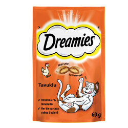 Dreamies Tavuklu Kedi Ödül Maması 60 G - Dreamies